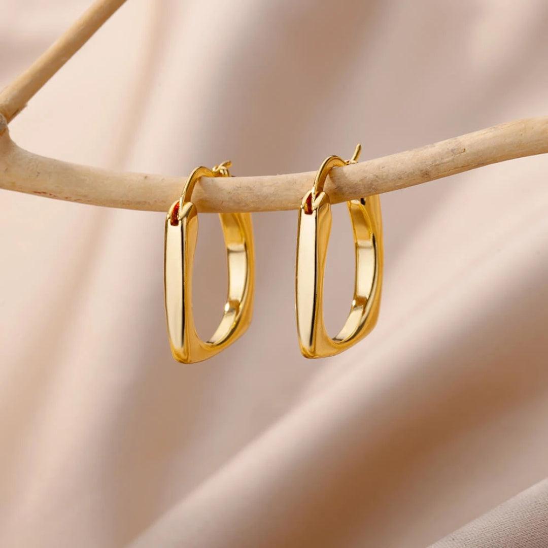 Exquisite Gold Earrings