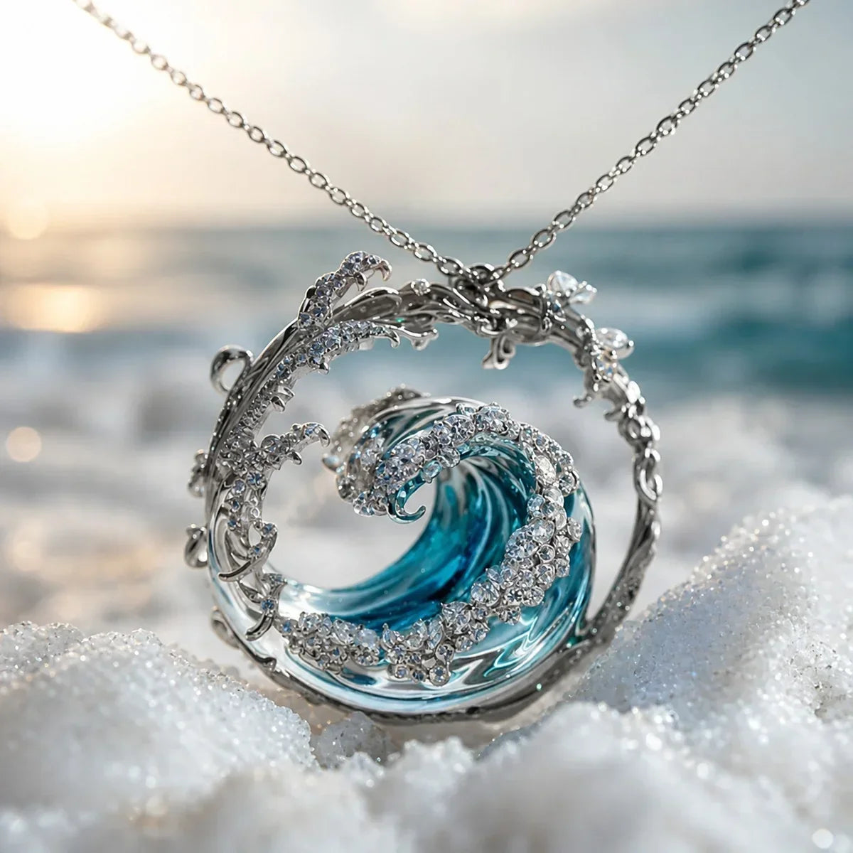 Ocean'S Oath Vintage Necklace
