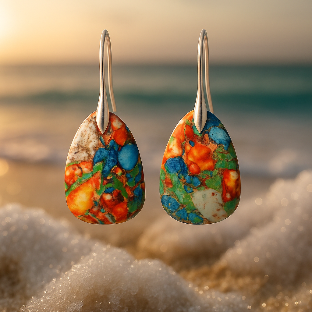 Aristea – Tropical Multicolor Earrings