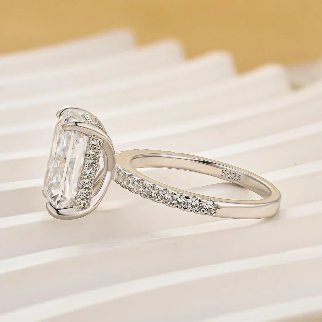 Radiant Cut Engagement Ring For Women
