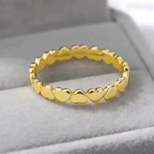 Golden Hearts Bracelet