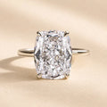 Sparkle Cushion Cut Engagement Ring For Women