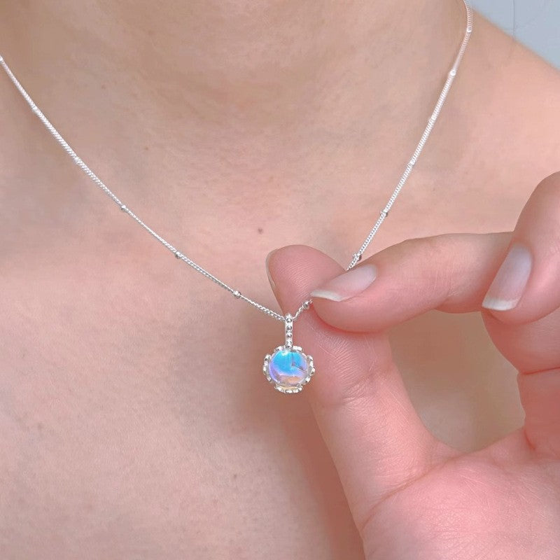 Delicate Gemstone Charm Necklace for Everyday Elegance