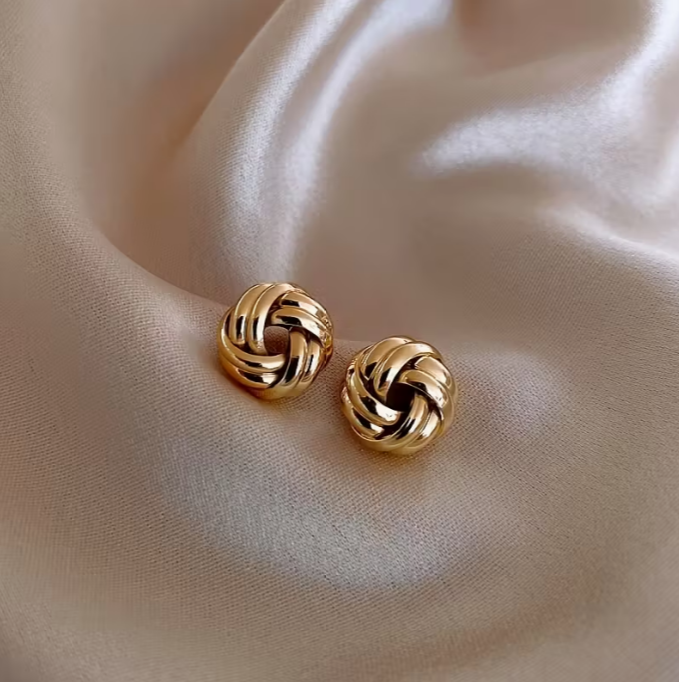 Classic Elegance Knot Earrings