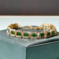 Emerald Green Statement Bracelet
