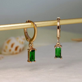 Green Lantern Earrings