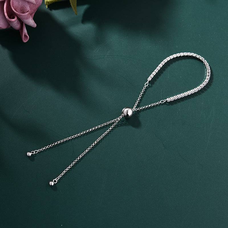 Round Cut Tennis Bracelet For Women