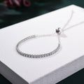 Round Cut Tennis Bracelet For Women