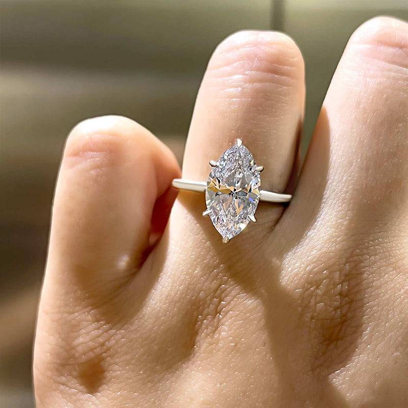 Fashion Marquise Cut Women'S Engagement Ring