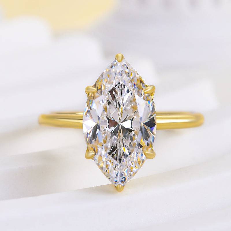 Fashion Marquise Cut Women'S Engagement Ring
