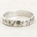 Minimalist Silver Band Ring
